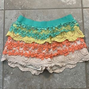 Crochet Shorts